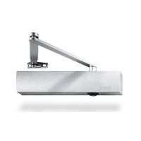 Дотягувач GEZE, TS 4000 з колінною тягою, срібний